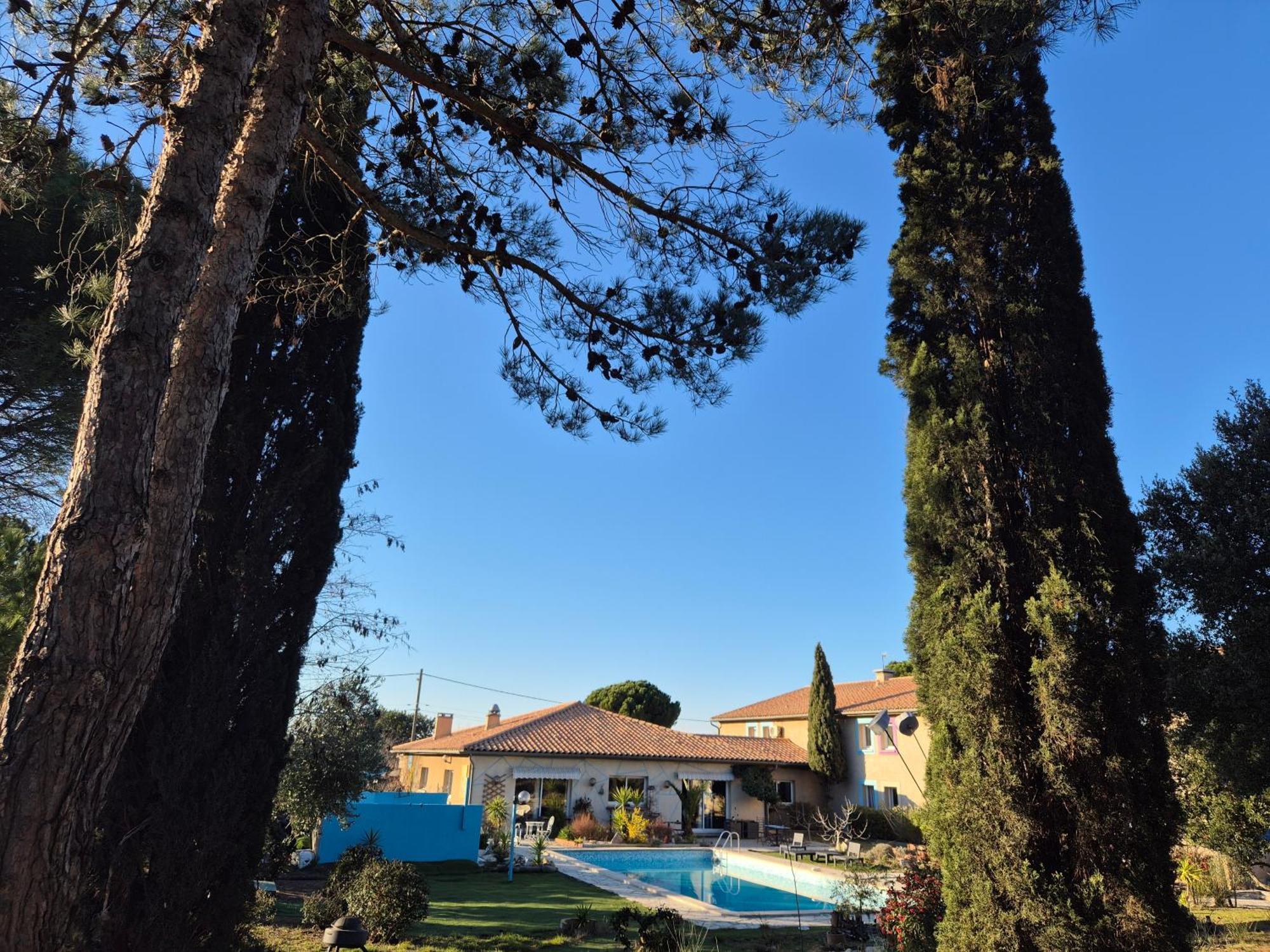 Bel Hotel Restaurant La Gentilhommiere Trèbes Exteriér fotografie